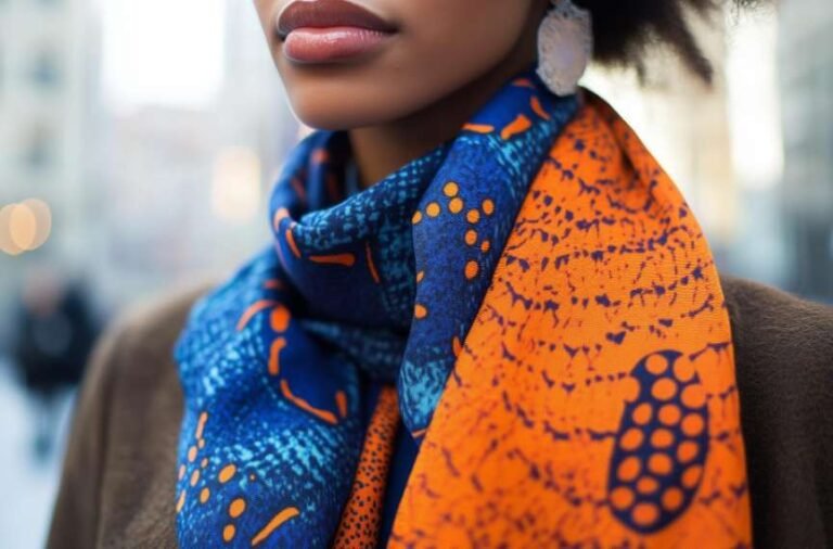 How to Style Ankara Scarves With Jeans