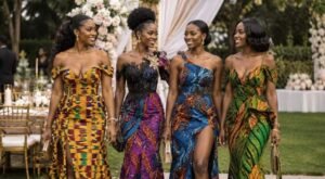 African Print Wedding Guest Dresses For Stylish Celebrations