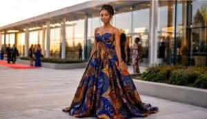 Chic African Print Prom Dresses That Make A Grand Entrance