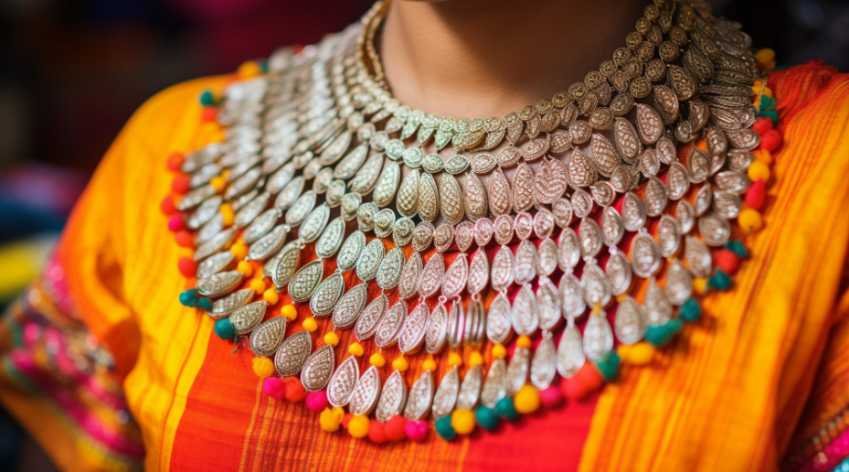 Color Tips for Styling Ankara Necklaces