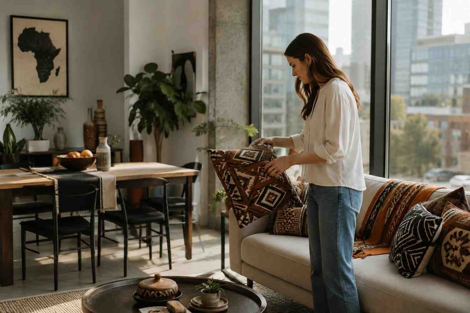 Contemporary African Living Extends Beyond the Home