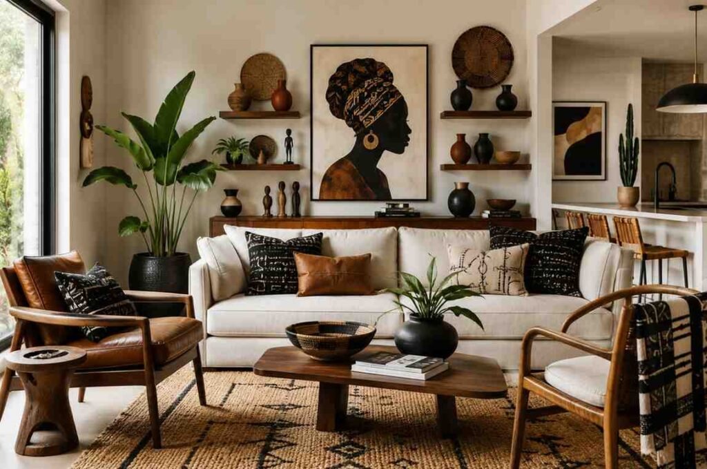 How Modern African Living Brings Warmth, Character, and Purpose to a Home