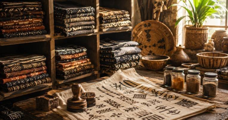 Kuba Cloth And Mudcloth