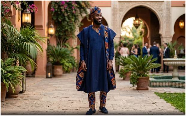 How to Style Ankara Agbada Without Overdoing It