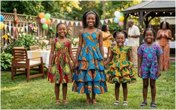 Best Kids Ankara Dress Styles for Girls