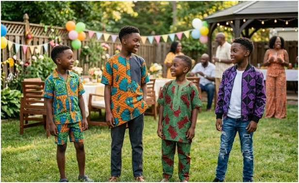 Stylish Ankara Outfit Ideas for Boys