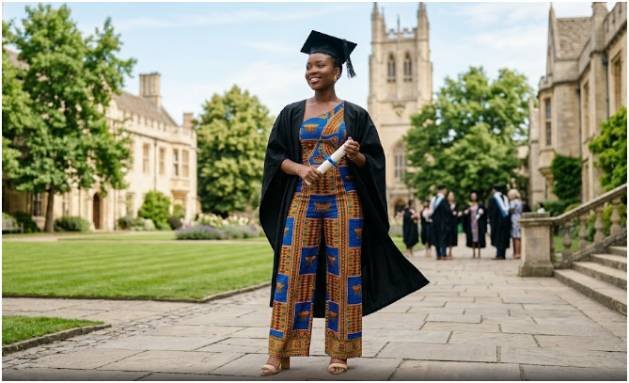 Ankara Jumpsuits for a Modern Graduate Look
