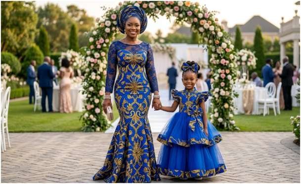 Wedding Mother and Daughter Ankara Styles