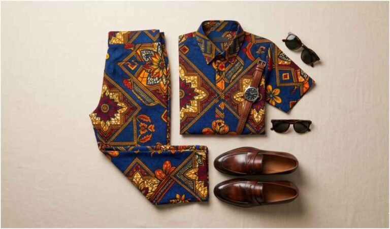 Ankara pants and shirt styles for men