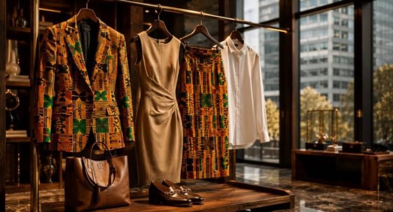 African Print Work Outfit Ideas For A Polished Career