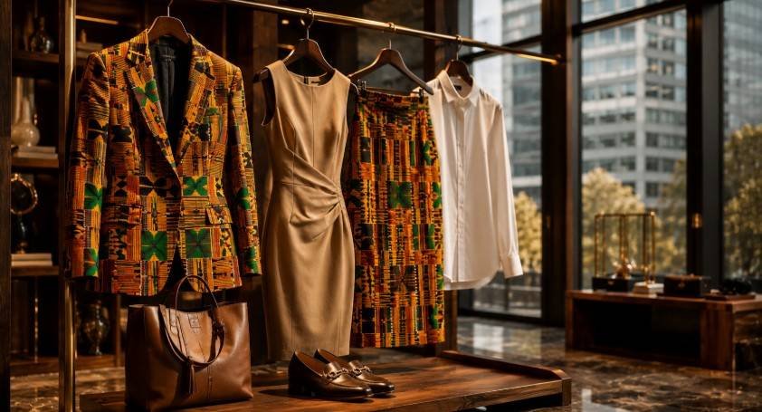 African Print Work Outfit Ideas For A Polished Career